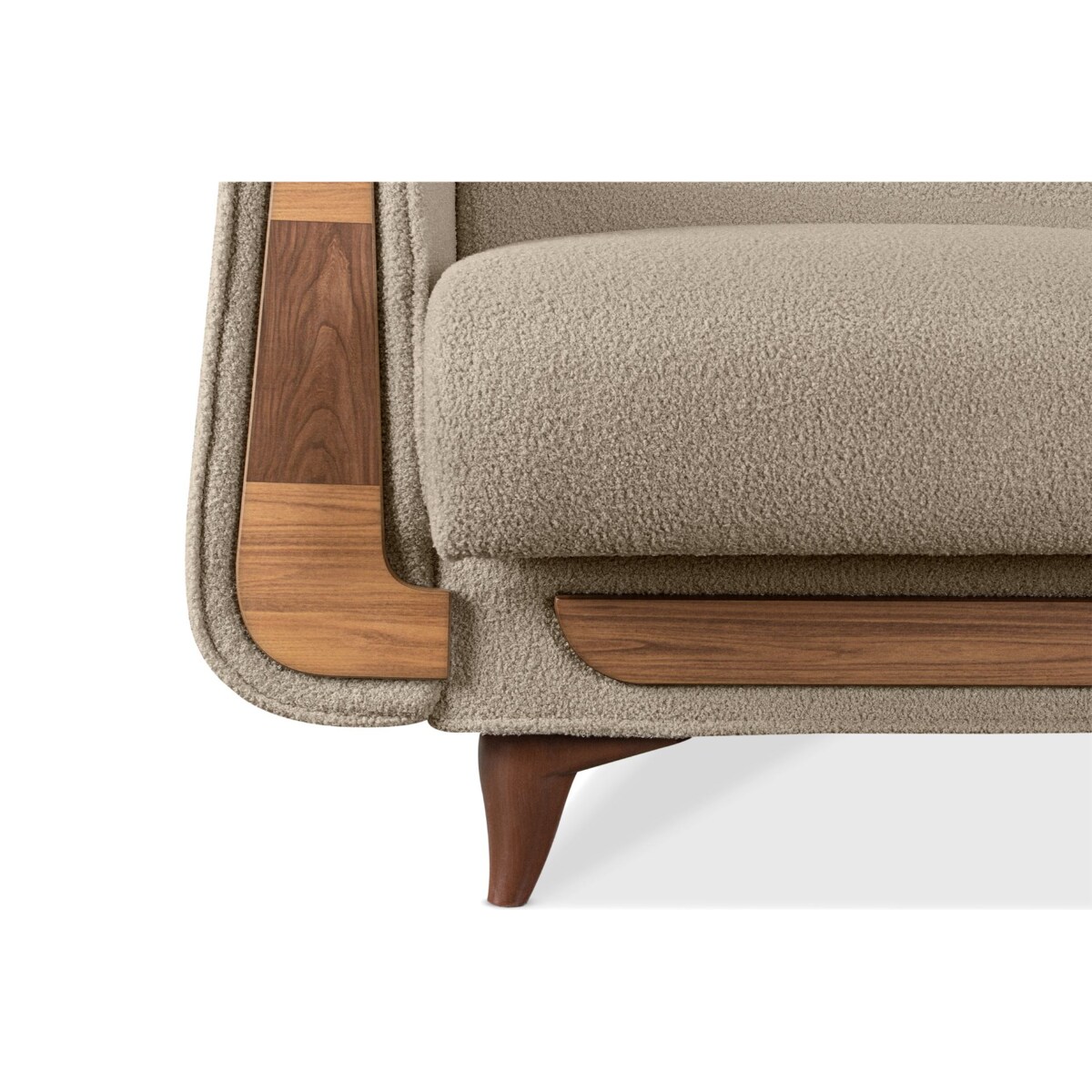 KONSIMO GUSTAVO Kremowy fotel