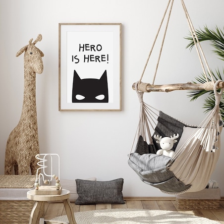 Plakat dla dzieci Hero 50x70