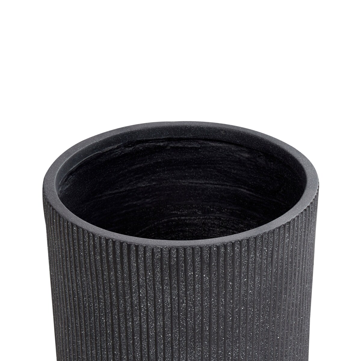 Doniczka OREOI Ceramika 37 cm Grafitowy