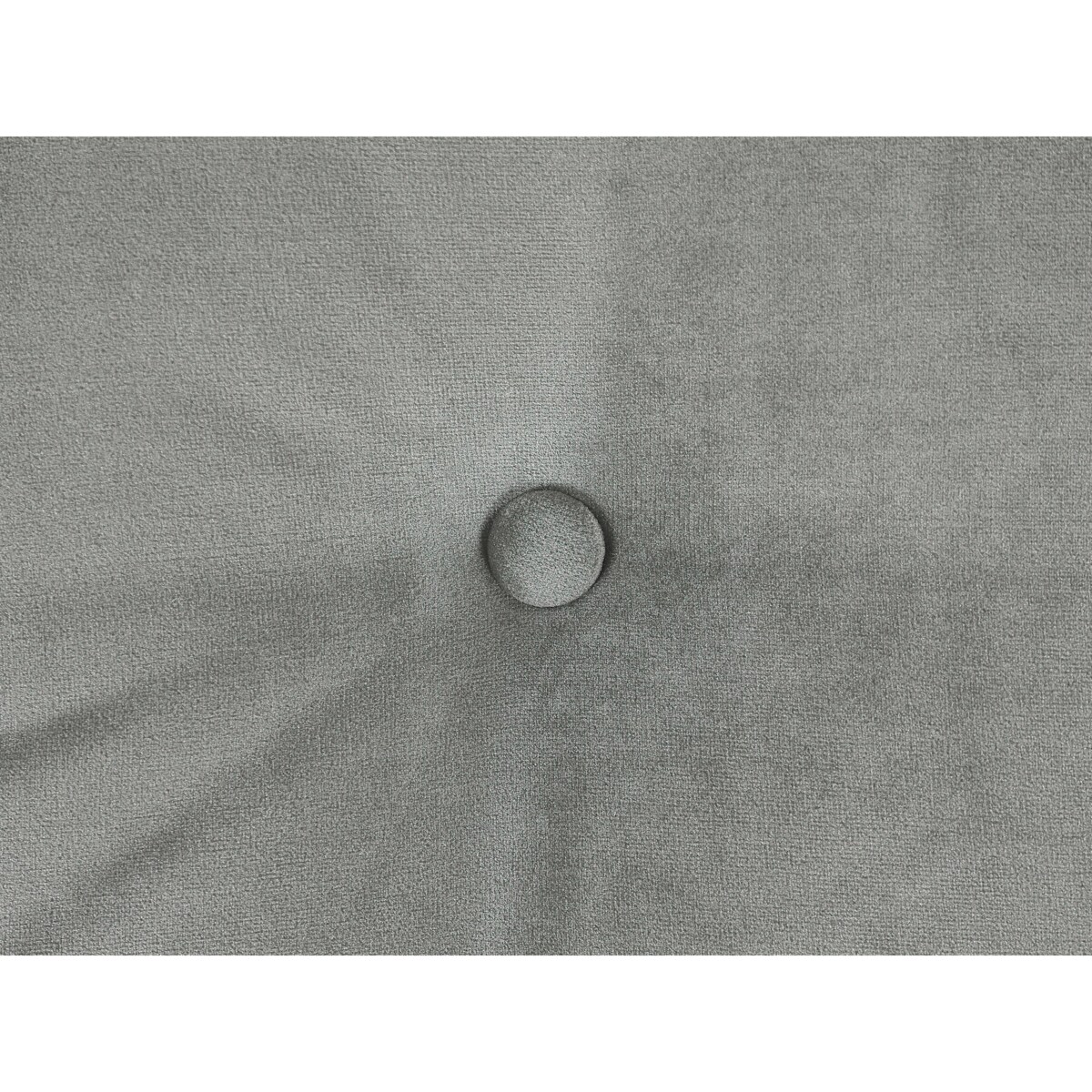 Sofa 3-osobowa welurowa szara LENVIK