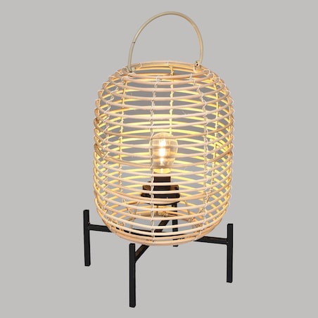 Lampa stojąca boho, wys. 25,5 cm
