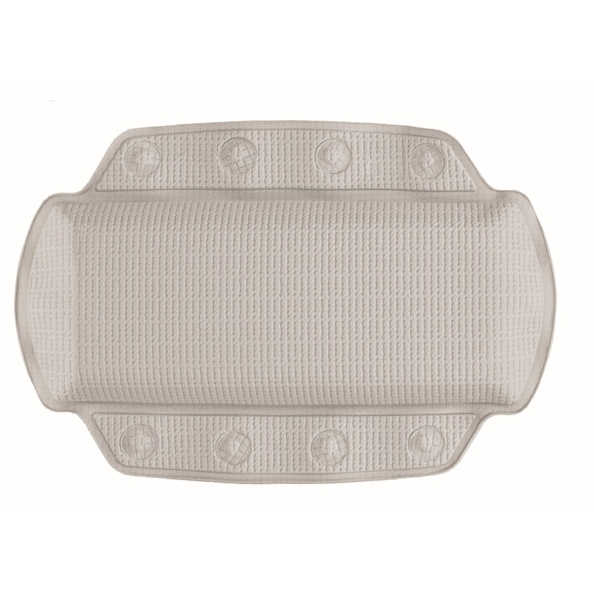 Kleine Wolke Arosa Poduszka do wanny jasny szary 32x 22 cm