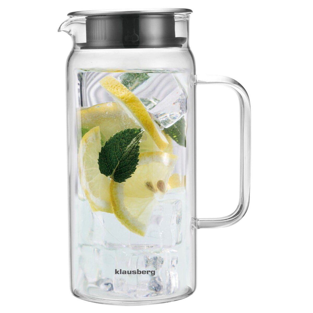 Dzbanek szklany do wody soków lemoniady 1.0L KLAUSBERG