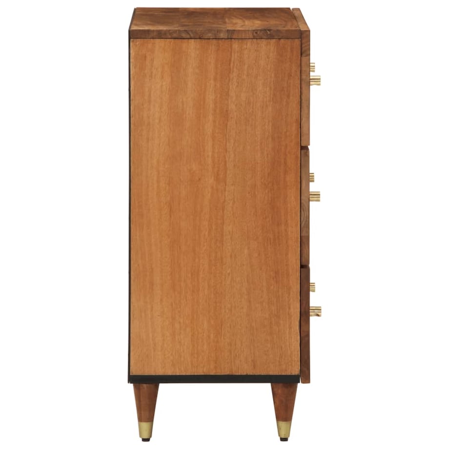 vidaXL Szafka, 60x33x75 cm, lite drewno mango