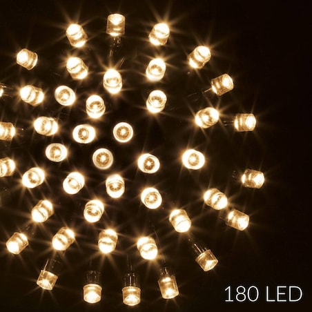Lampki zewnętrzne, 180 LED