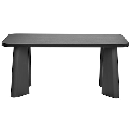 Stół do jadalni ATLIN Czarny 180 cm 90 cm