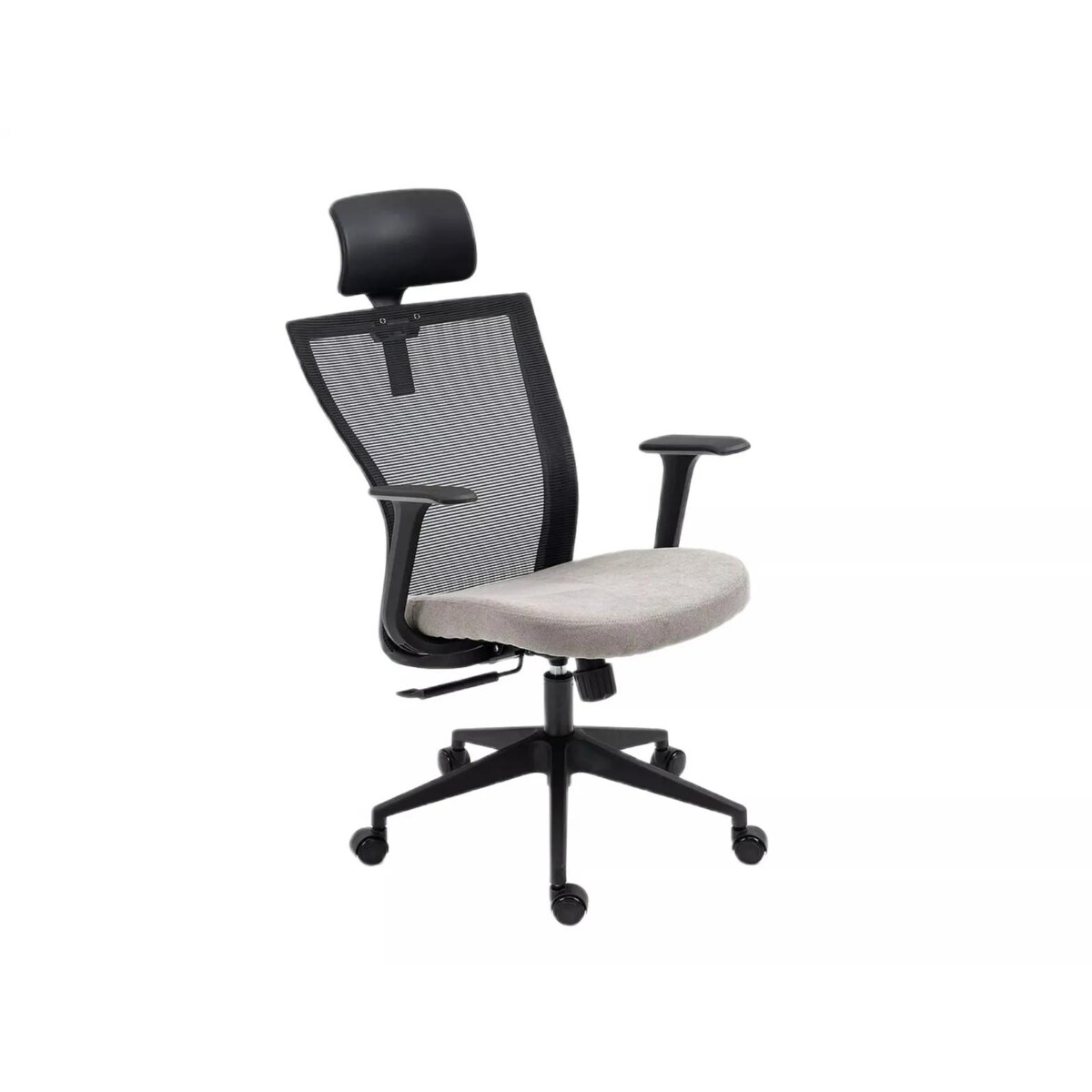 Fotel biurowy Q-328H czarny/szary