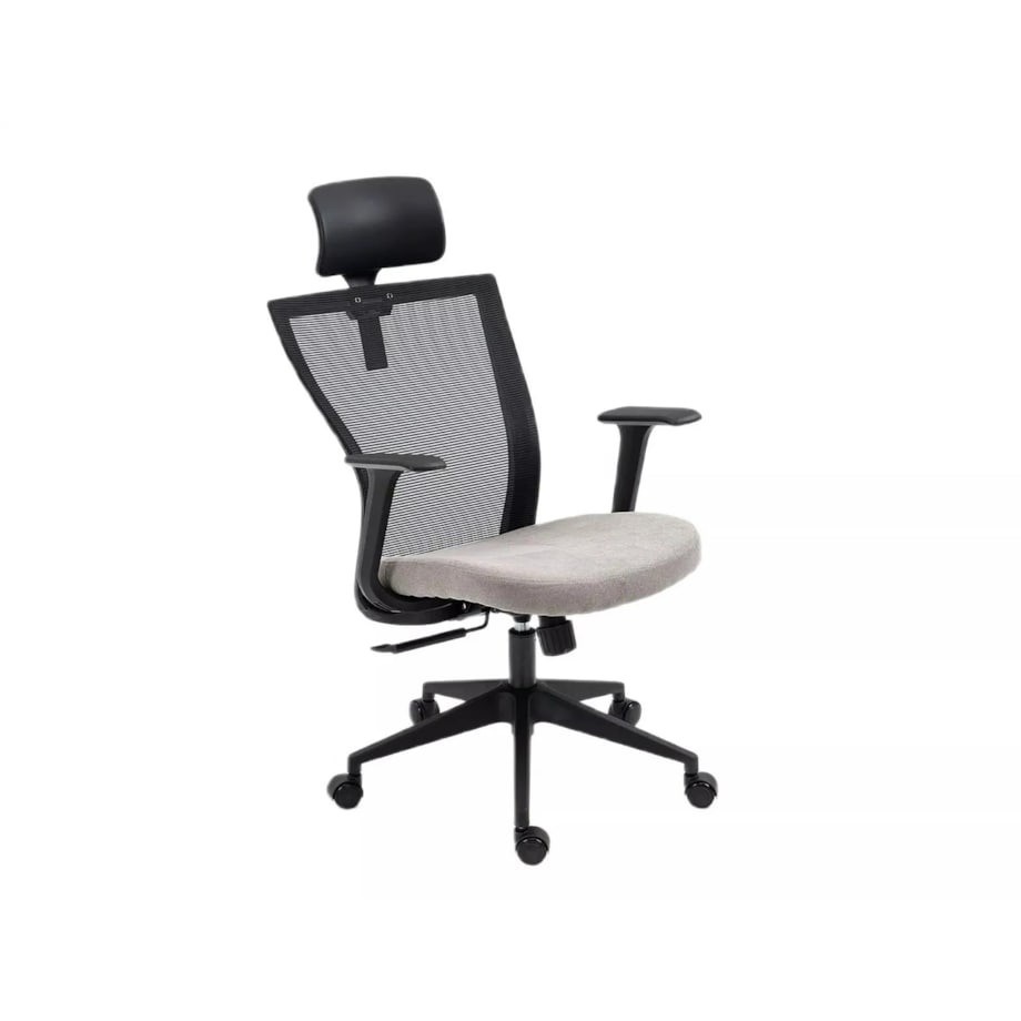 Fotel biurowy Q-328H czarny/szary