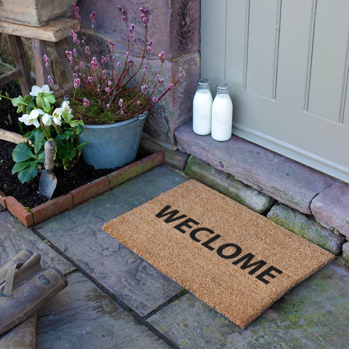 Weclome funny doormat