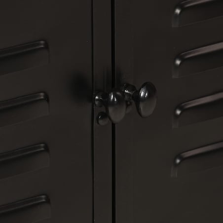 vidaXL Szafka pod umywalkę, 55x35x60 cm, żelazo i lite drewno mango