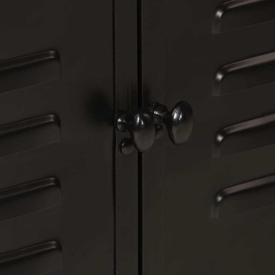 vidaXL Szafka pod umywalkę, 55x35x60 cm, żelazo i lite drewno mango