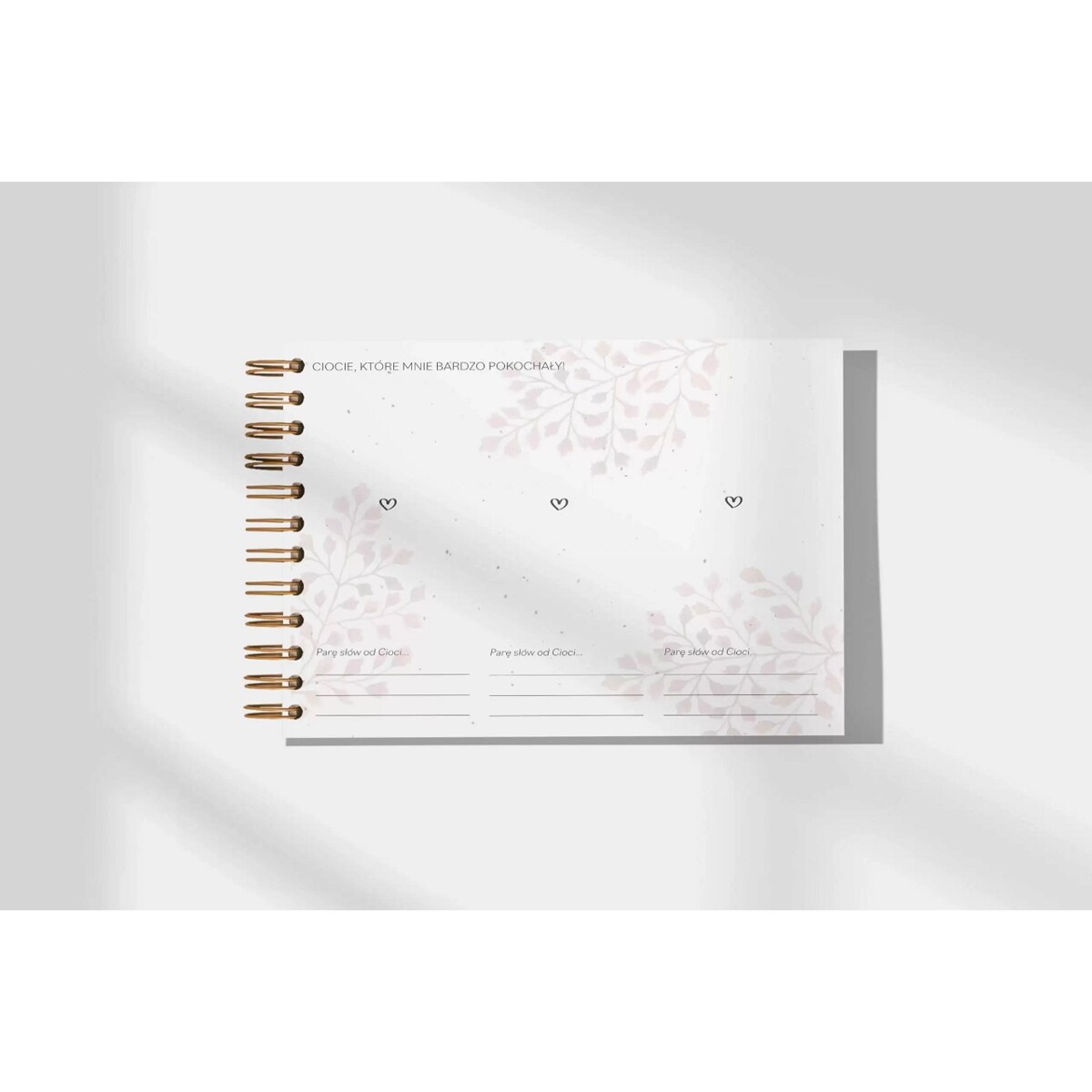 Pamiętnik dla dziecka – Pierwszy Rok Razem – Pink