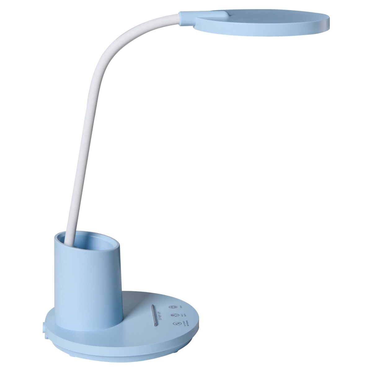 Lampa biurkowa LED VELA Ze ściemniaczem Niebieski