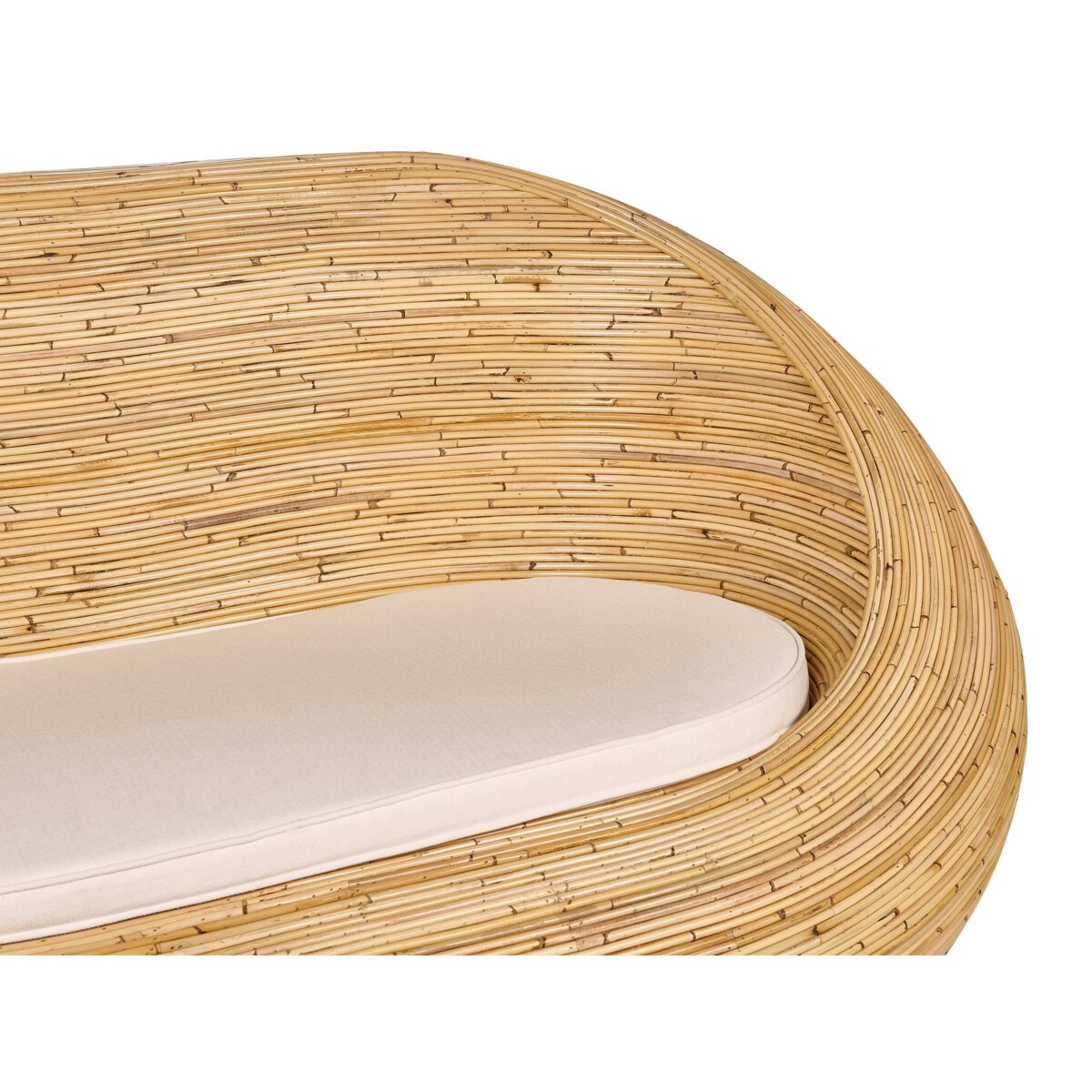 Sofa dwuosobowa 2-osobowa Rattan Naturalny MAIORI