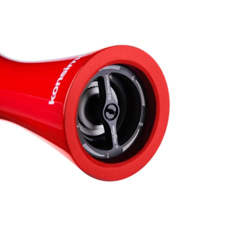Konsimo SALPE Komplet dwóch młynków, 18 cm czerwony, czerwony