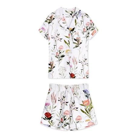 Piżama Ogródek babci krótka XS