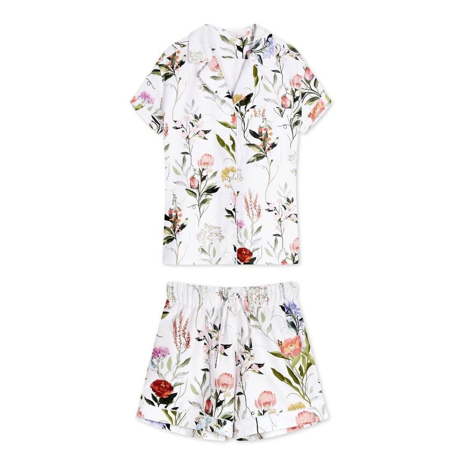 Piżama Ogródek babci krótka XS