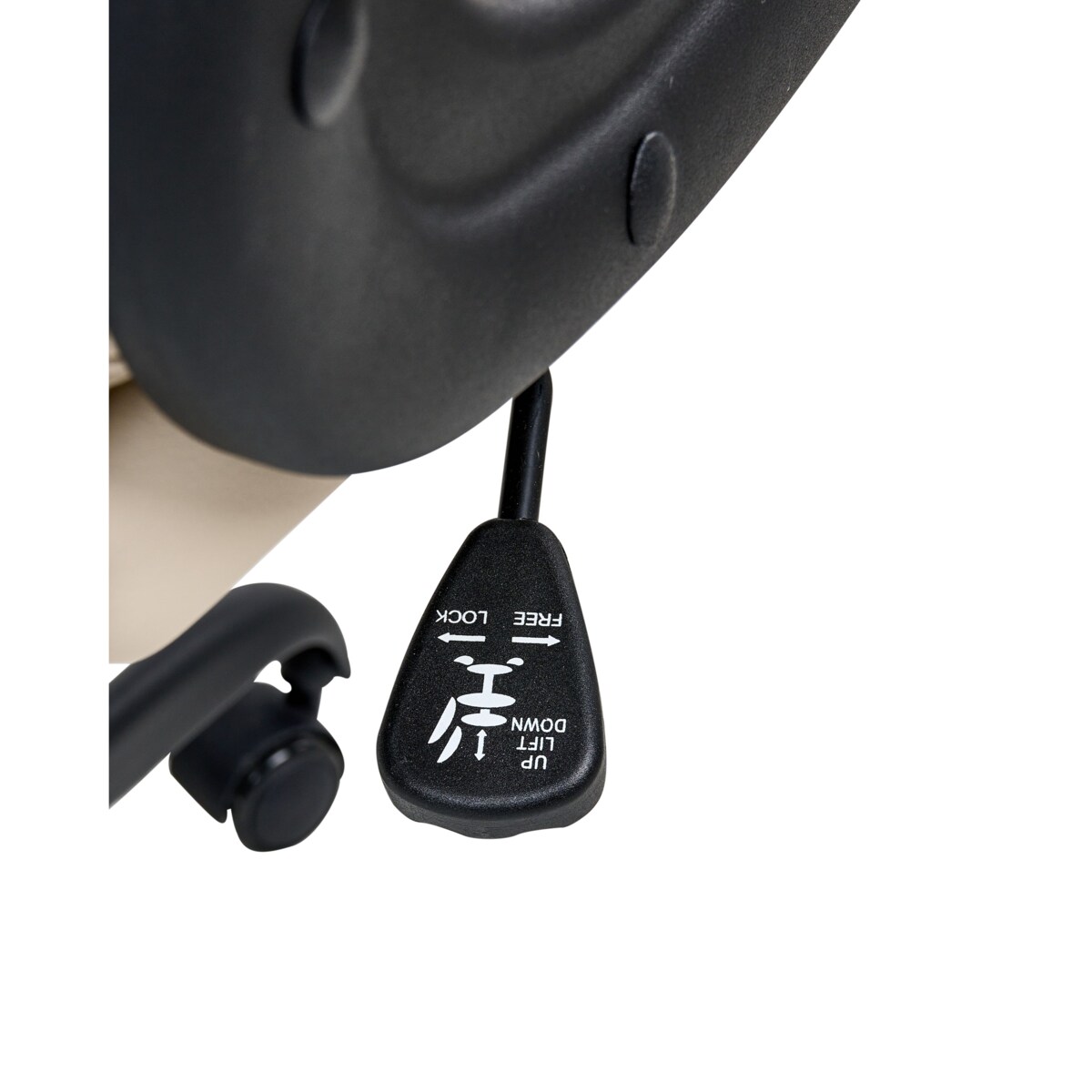 Krzesło biurowe Obrotowy TRIUMPHER Ekoskóra Złamana biel