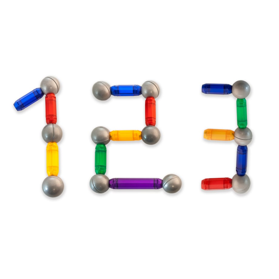 Zestaw klocków magnetycznych 36 sztuk