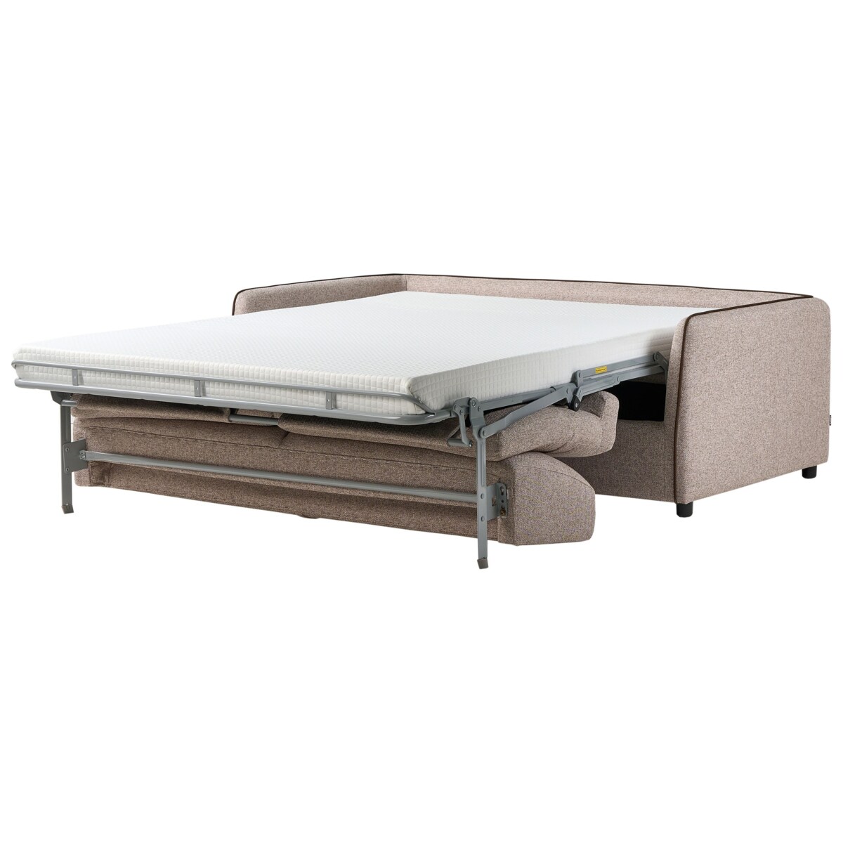 Sofa rozkładana ISHOJ Beżowoszary Tkanina