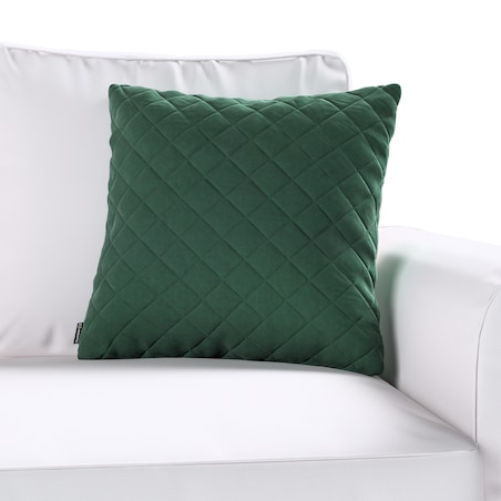 Poszewka Kinga pikowana 43 x 43 cm 43x43 ciemny zielony