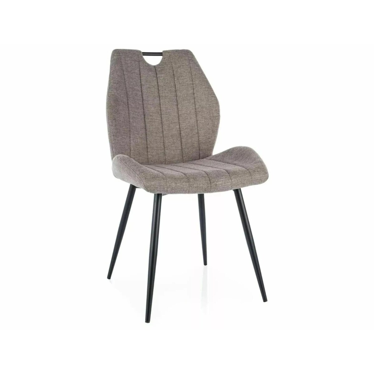 Krzesło tapicerowane ARCO BREGO beżowe