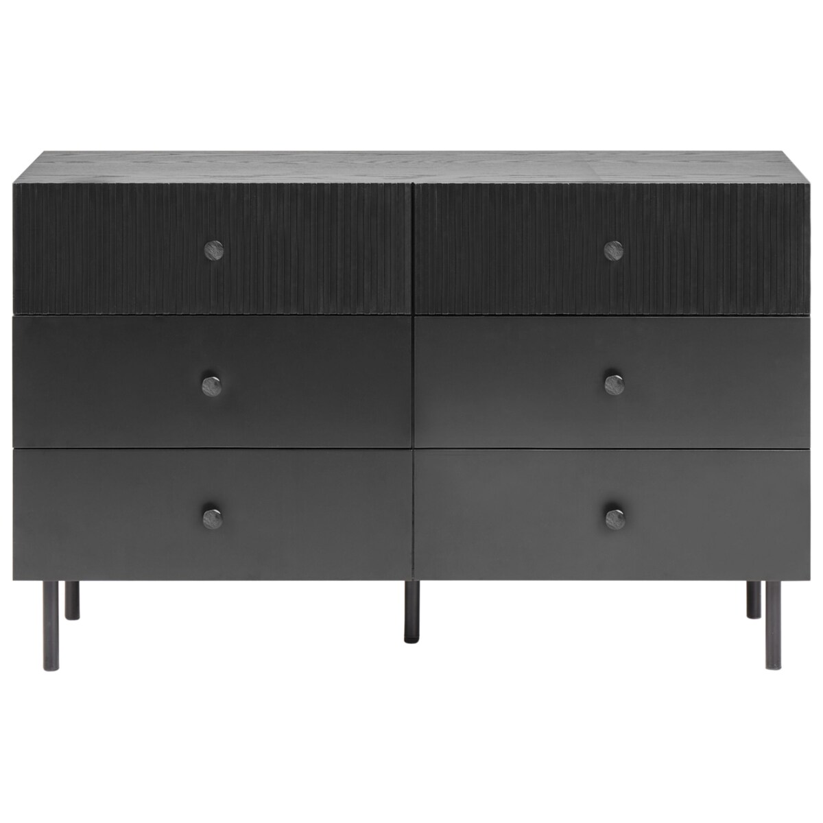 Komoda czarna COVENTRY