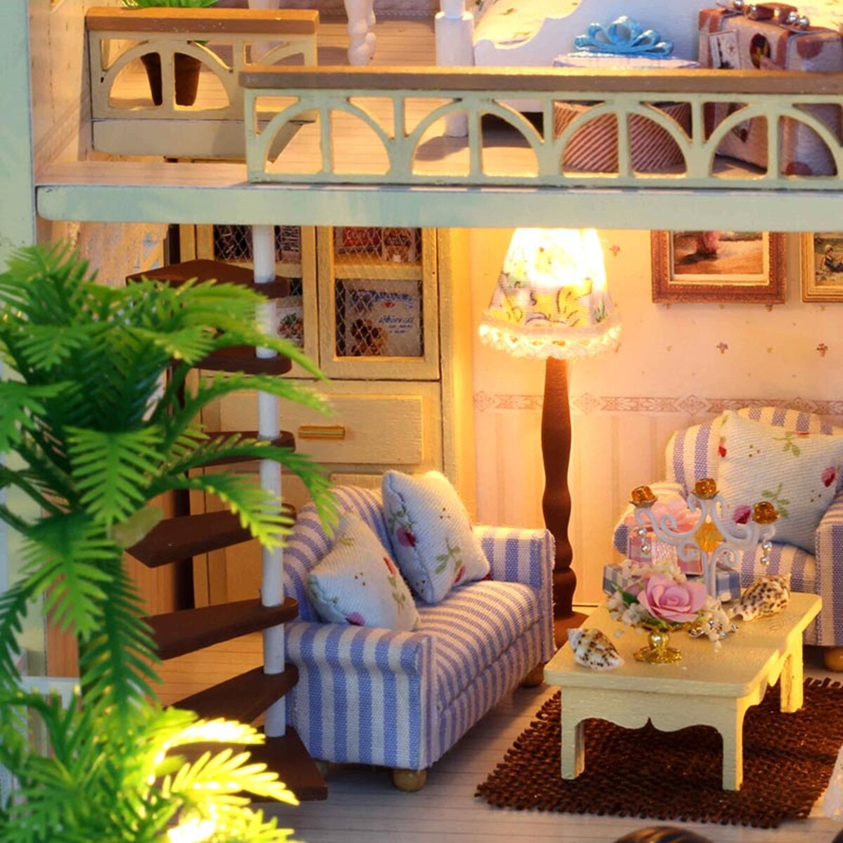 Miniaturowy domek - Willa na Malediwach