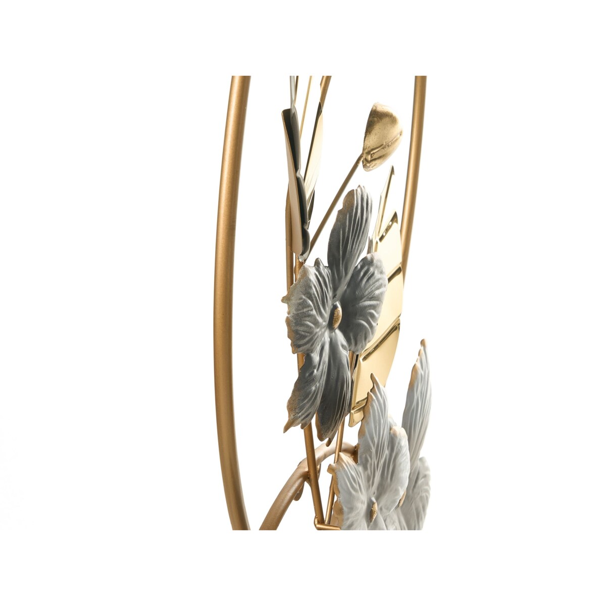 Dekoracja ścienna Liść DYSPROSIUM Metal 61 cm Złoty