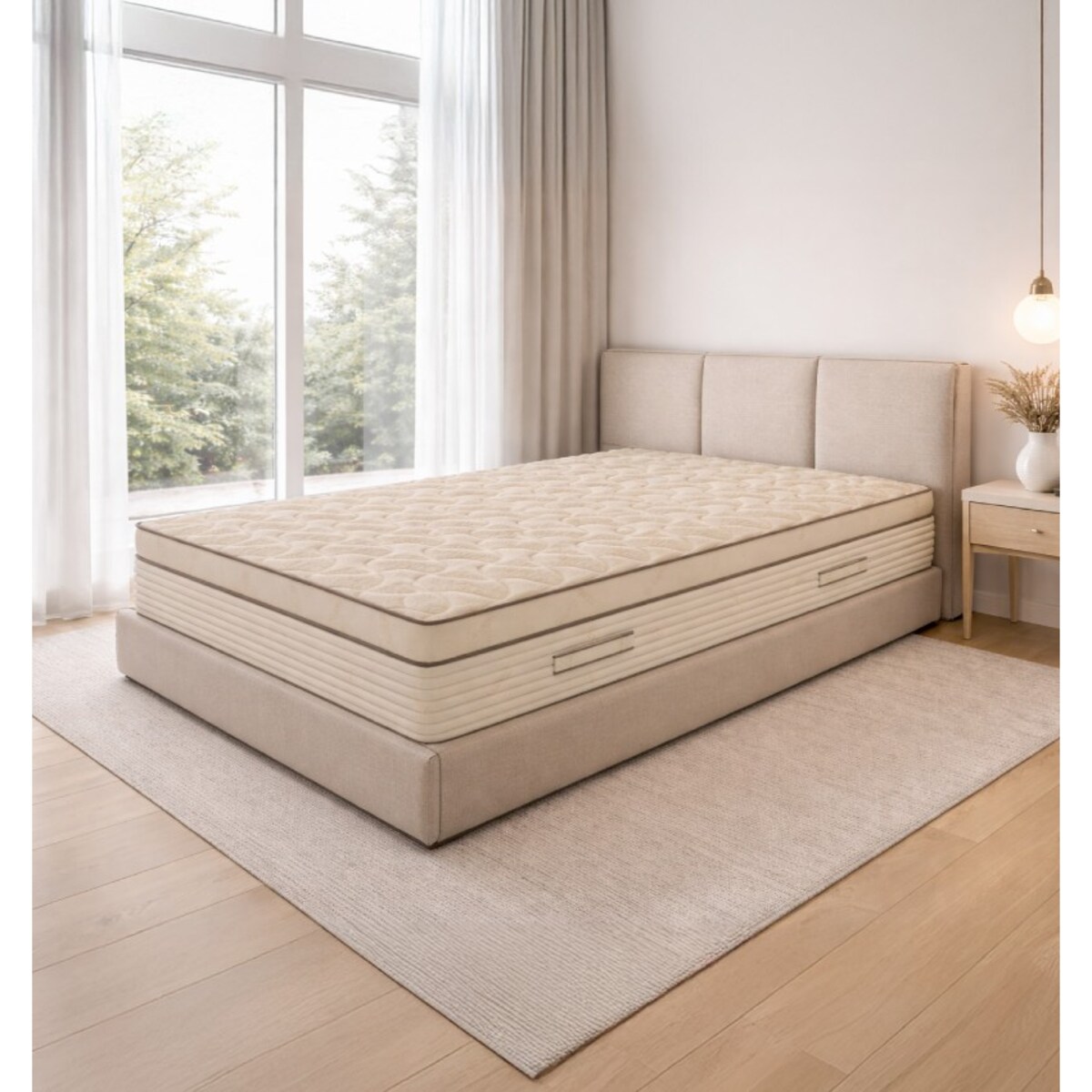 SLEEPMED NATURA HYBRID PLUS - materac naturalny, hybrydowy
