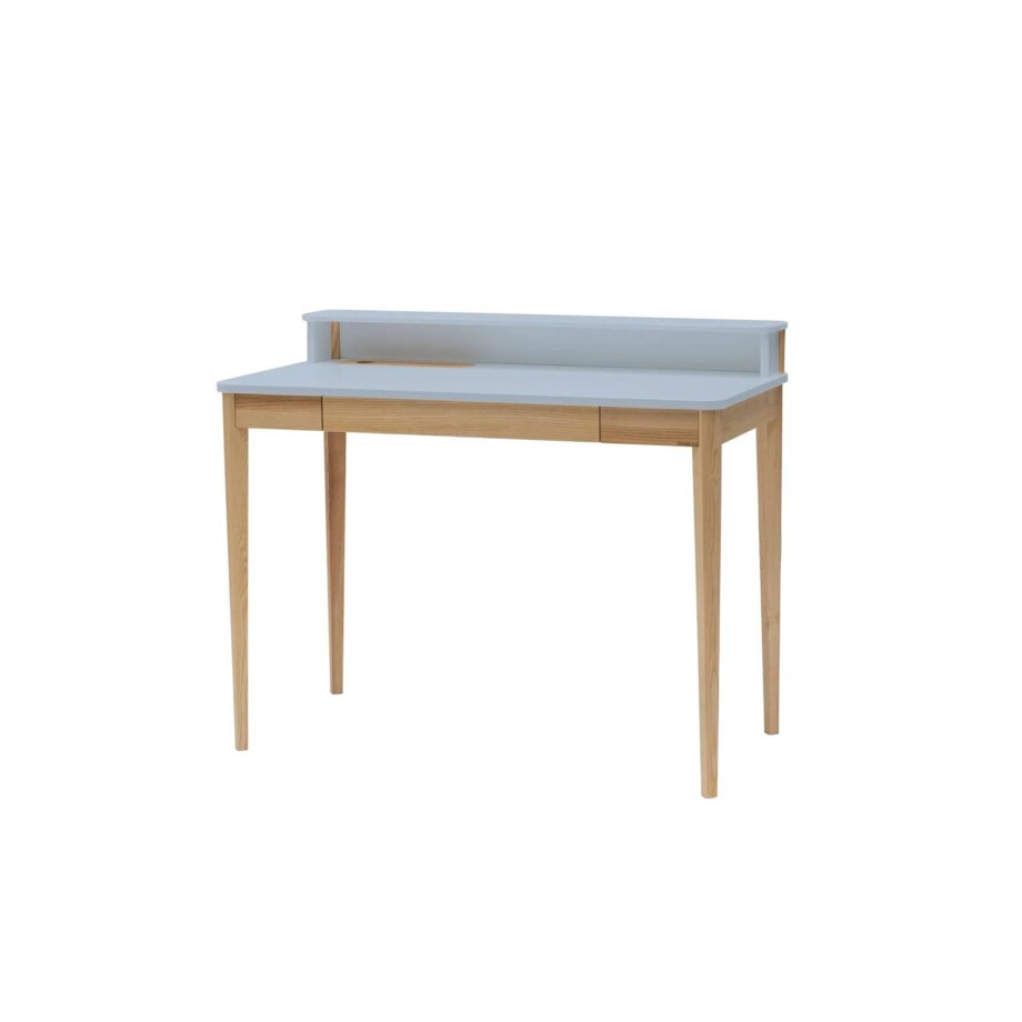 Biurko ASHME 110x56 jasnoszare