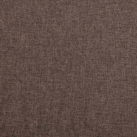 vidaXL Zasłony stylizowane na lniane, 2 szt., taupe, 140x175 cm