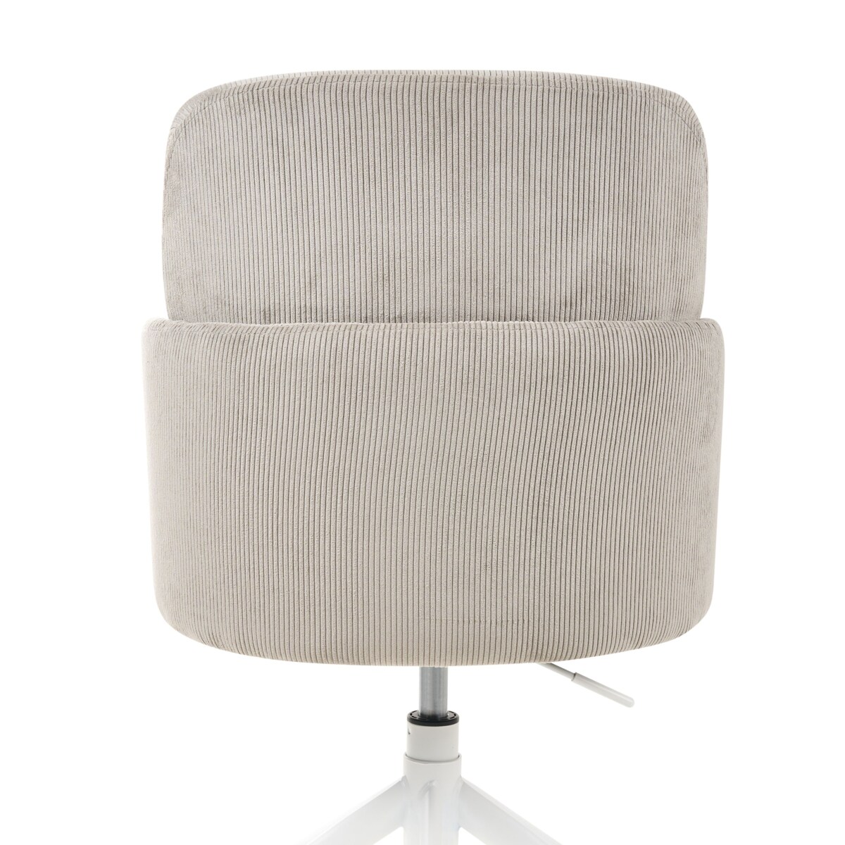 Krzesło biurowe DRYDEN Sztruks Beżowoszary