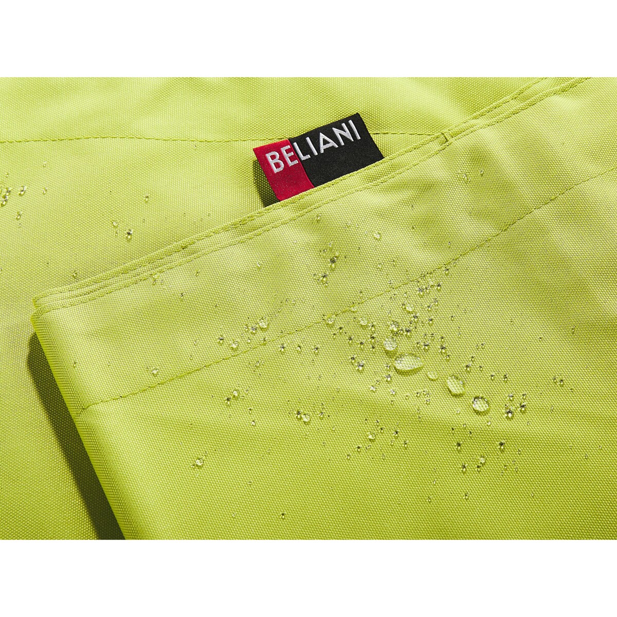 Pufa worek 140 x 180 cm zielony FUZZY