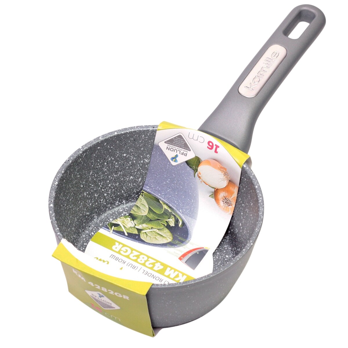 Rondel garnek granitowy 1.2L indukcja KAMILLE