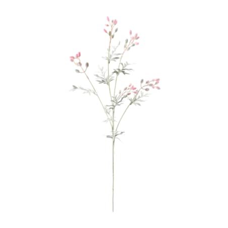 Roślina Sztuczna Gałązka Z Pączkami Z Flokowanej Jakości Wysokość 75 Cm