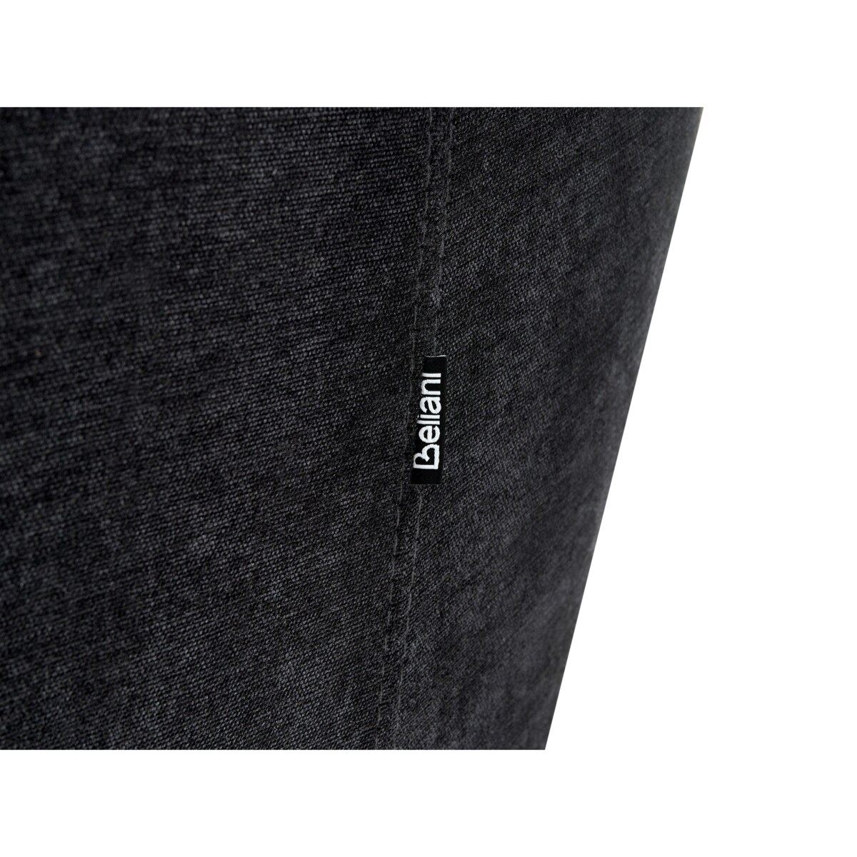 Sofa dla 2 osób EIBY Szenil Czarny