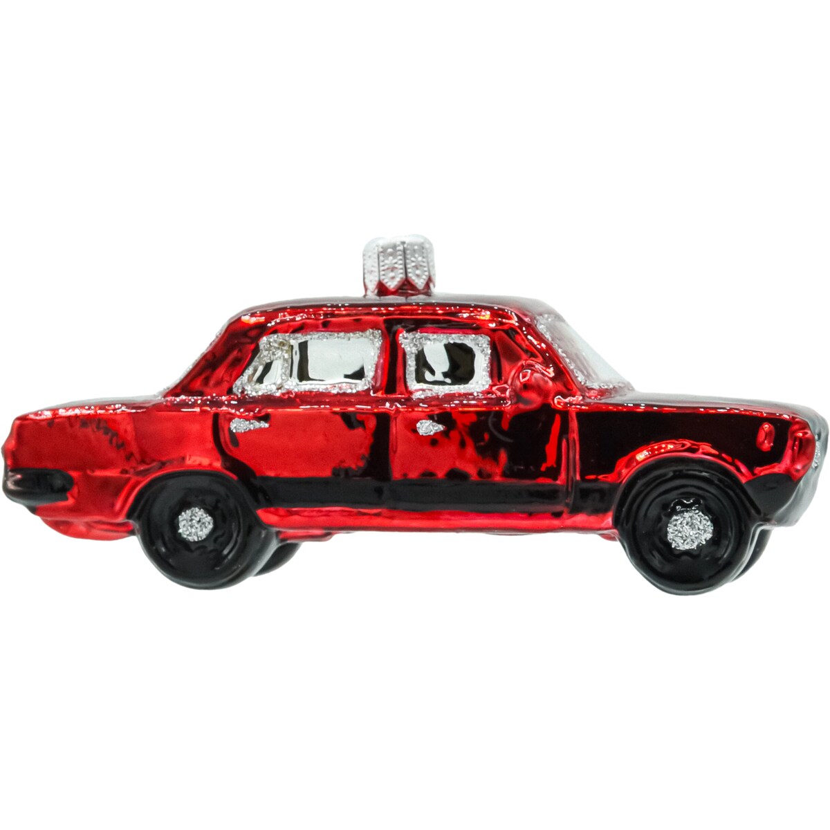 Bombka choinkowa: czerwony samochód