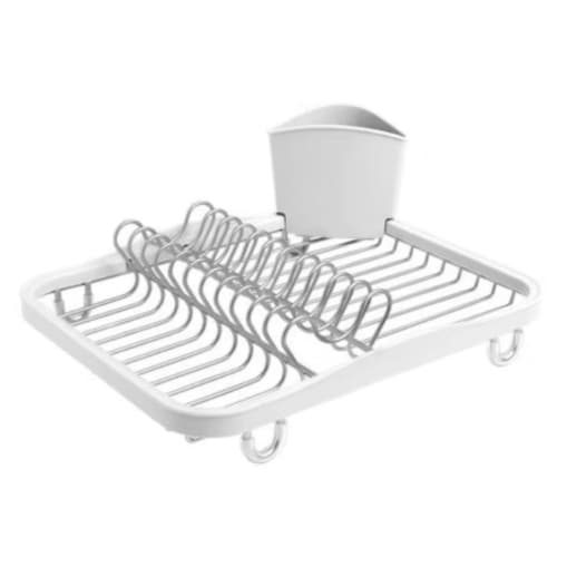 Suszarka do naczyń biała Sinkin, 36 x 28 x 14 cm, Umbra