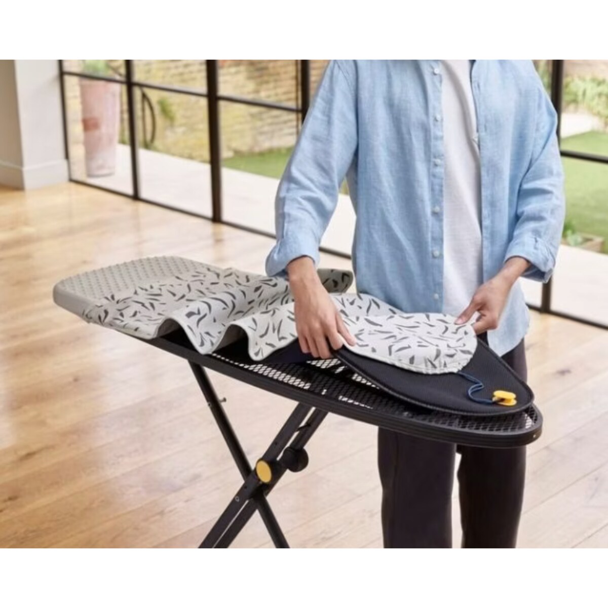 Deska do prasowania ecru Glide Plus, 136 x 38 x 8.5 cm, Joseph Joseph