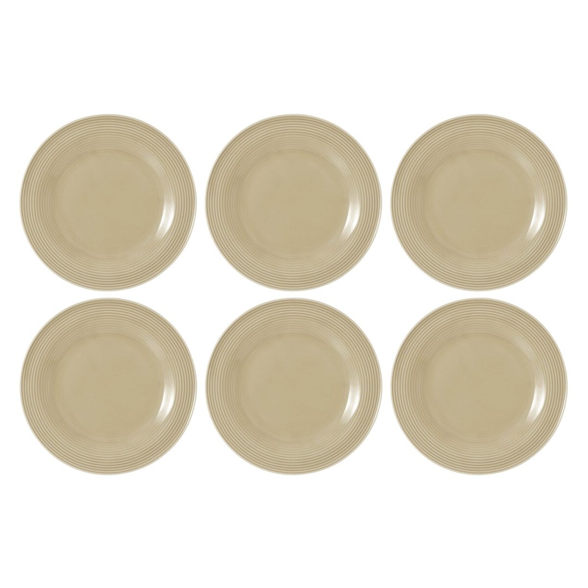 SELTMANN BEAT COLOR GLAZE Zestaw 6 talerzy do sałatek 23 cm