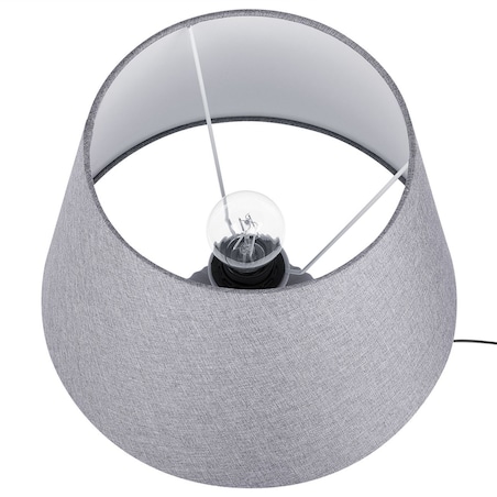 Lampa stołowa FERGUS Ceramika Szary
