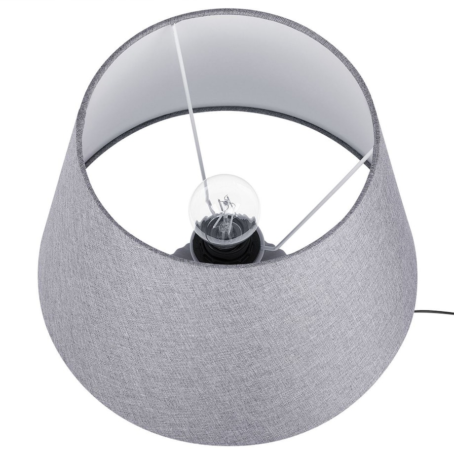 Lampa stołowa FERGUS Ceramika Szary