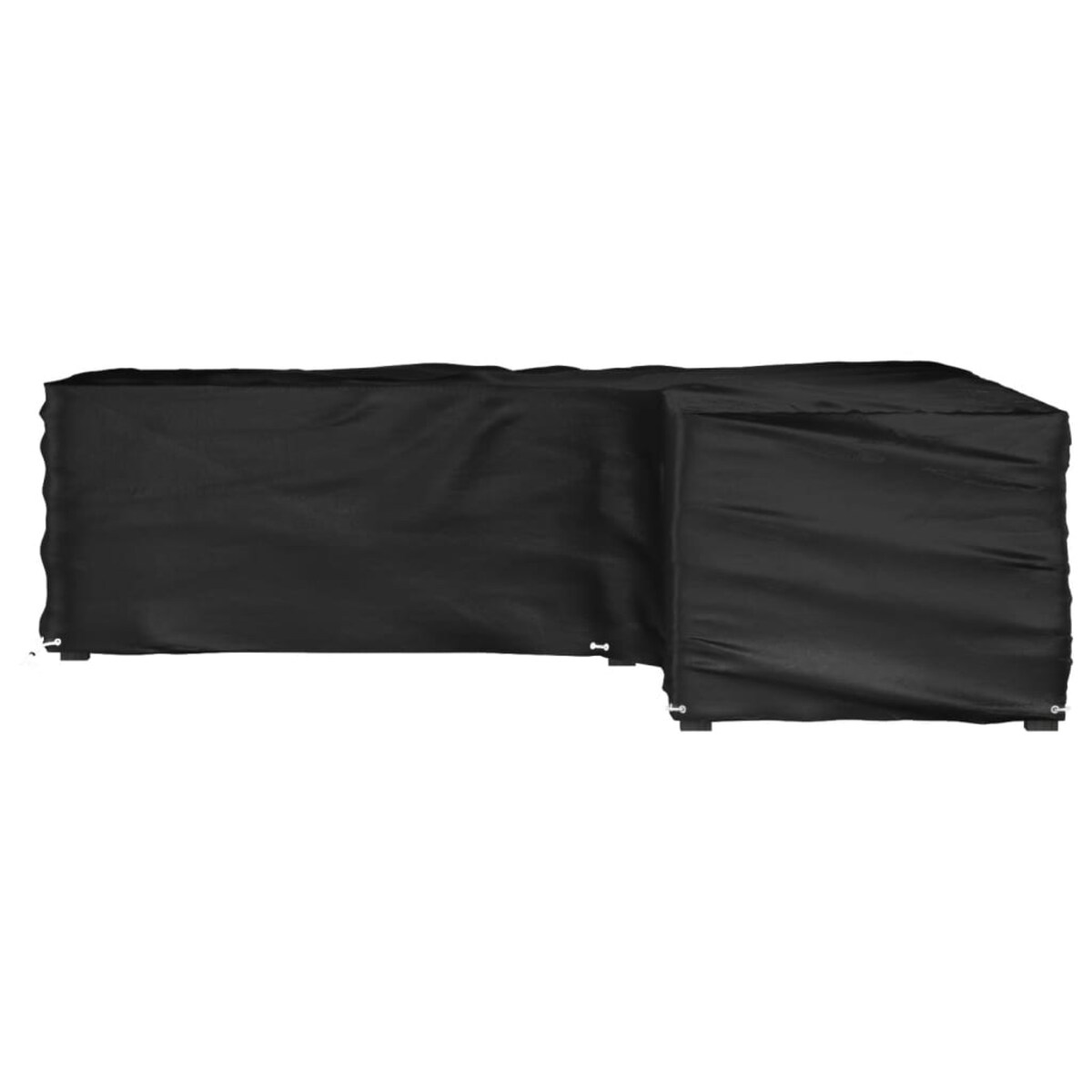 vidaXL Pokrowiec na narożne meble ogrodowe, 16 oczek, 285x285x70 cm