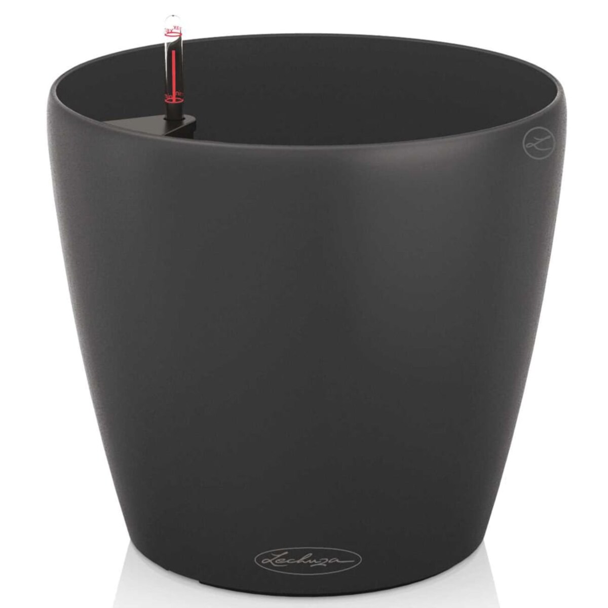 LECHUZA Donica Classico Color 35 ALL-IN-ONE, szara, 13224