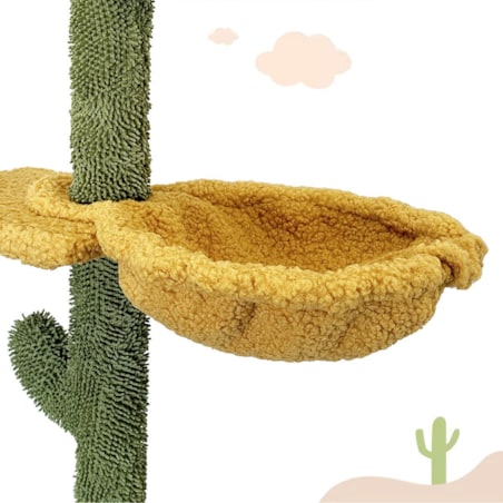 DRAPAK DLA KOTÓW SUFITOWY KAKTUS P70375