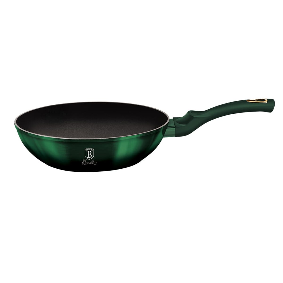 Patelnia Wok 28 cm tytanowa Berlinger Haus BH-6053 Emerald