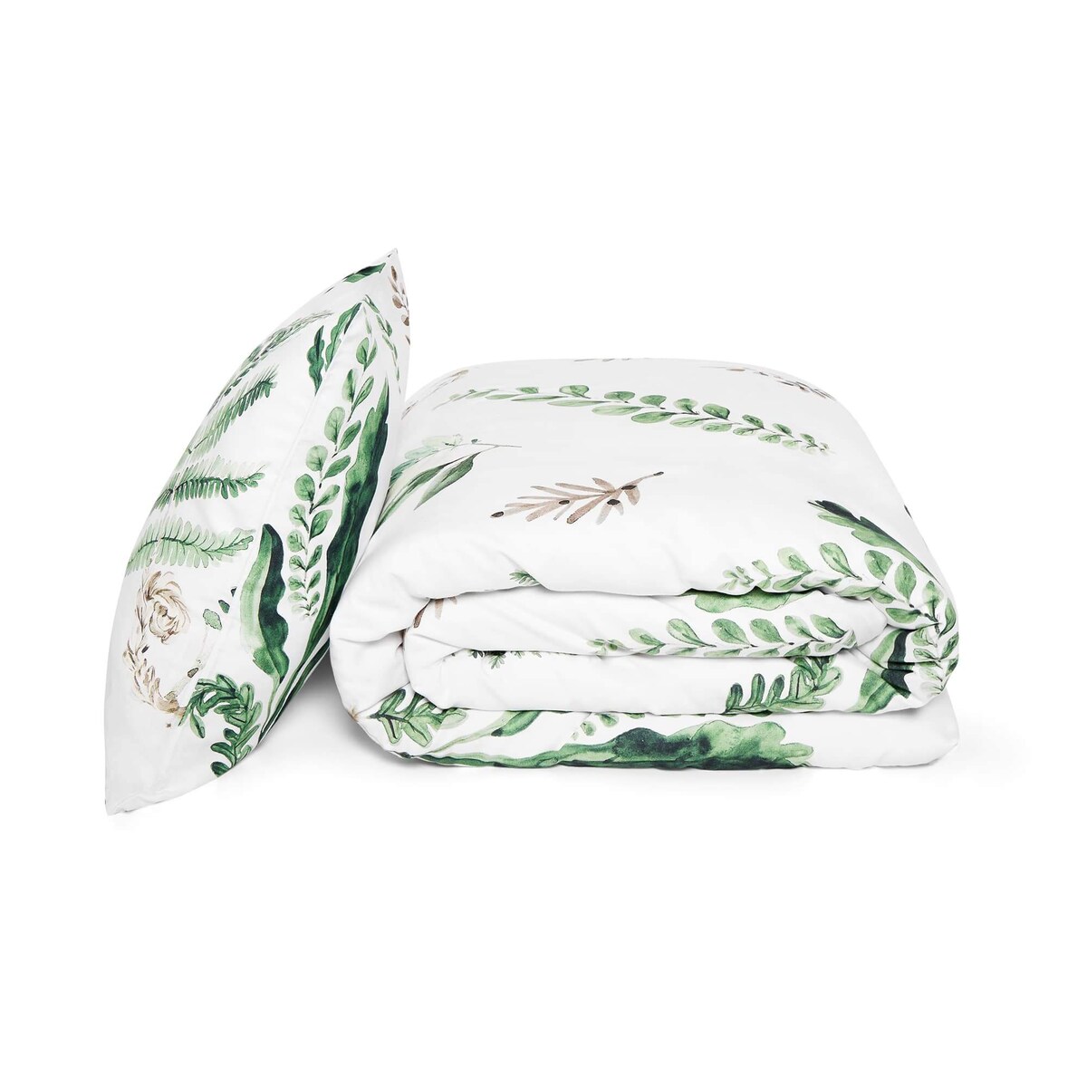 Pościel Paprocie 160/200 + 2 x 70/80 cm