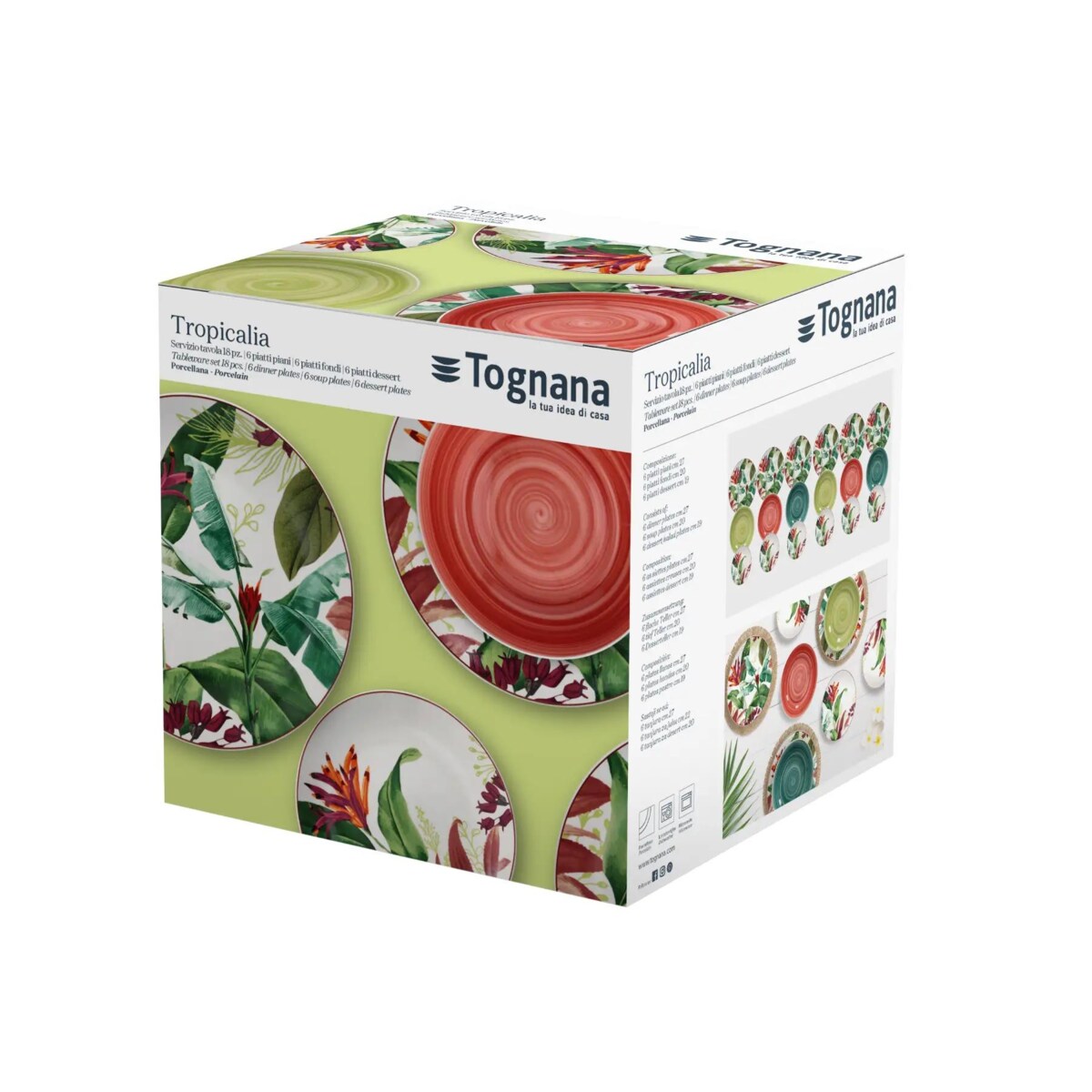 Tropicalia Zestaw Obiadowy 18 szt