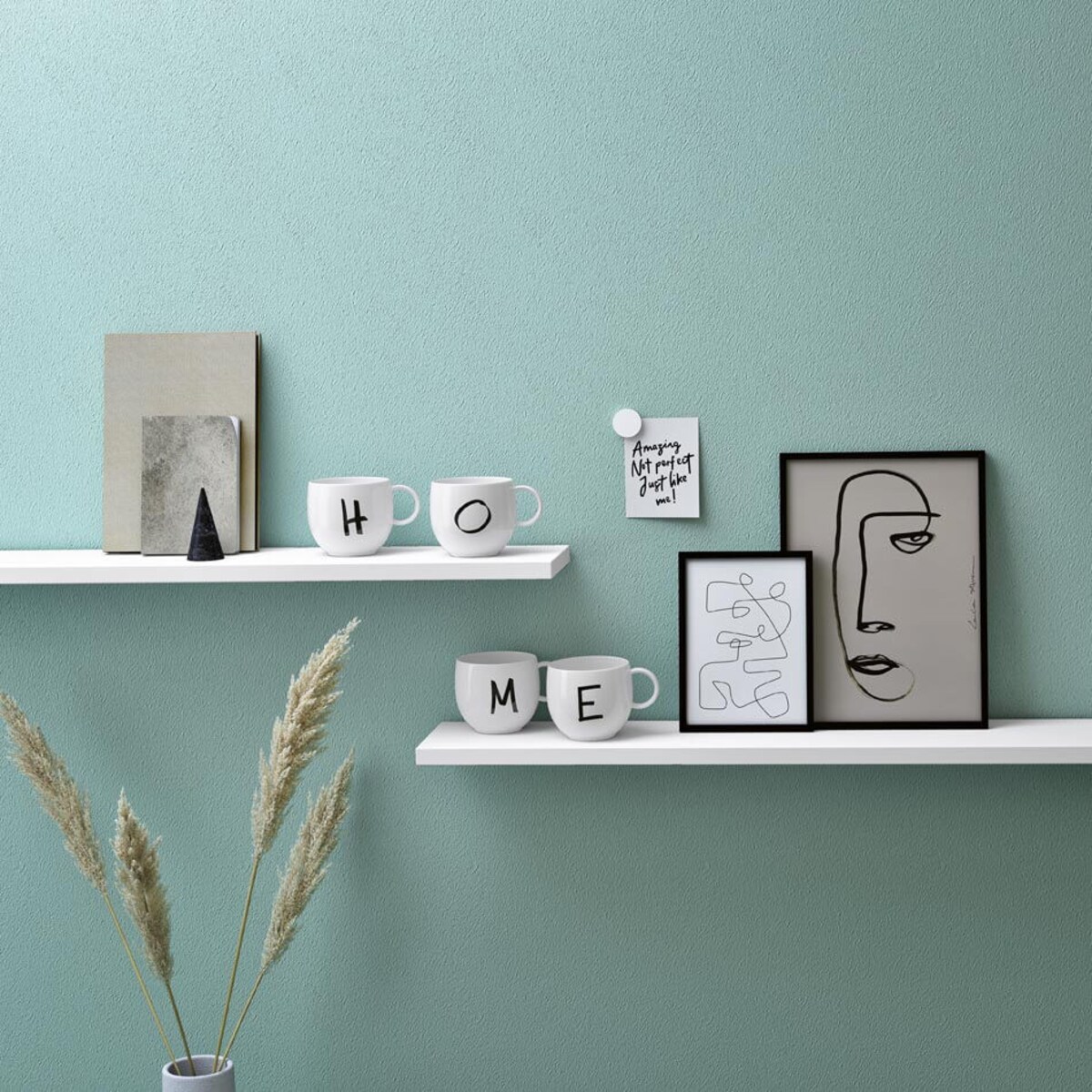 Kubek z literą E Letters, 330 ml, Villeroy & Boch